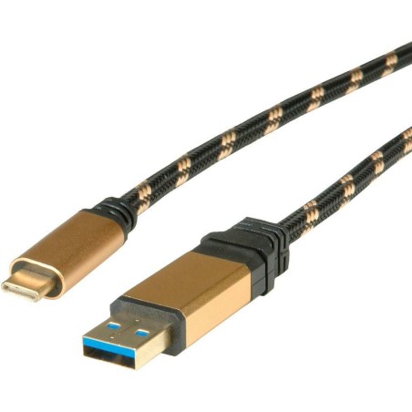 Roline USB 0.5M USB Cable USB 3.2 – High-Speed Connectivity | 11.02.9012